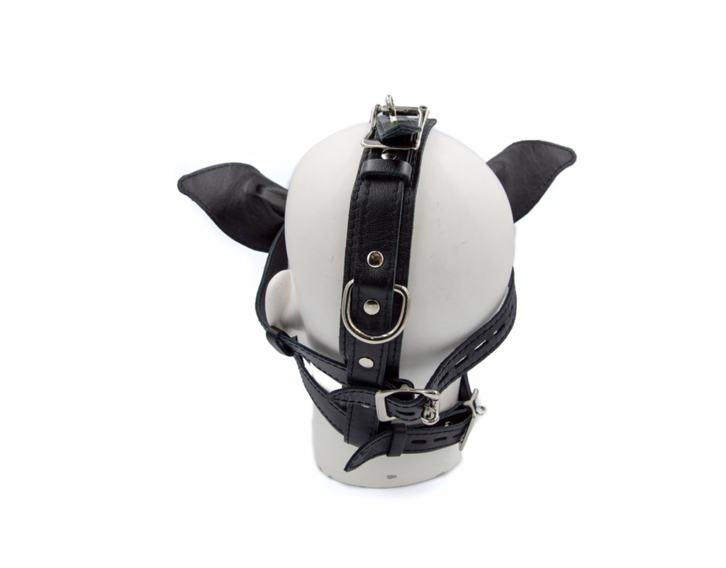 MISTER B LEATHER PIG HEAD HARNESS