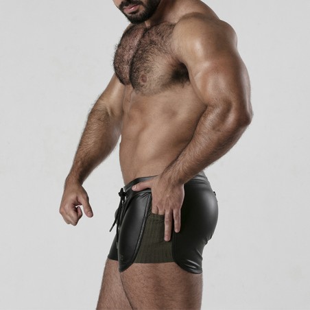 LOCKERGEAR BACKROOM 3 WAY ZIPPER SHORT