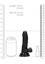 REAL ROCK DILDO 15cm W/ BALLS