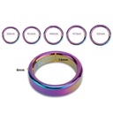 GAYT*GEAR RAINBOW STAINLESS STEEL COCK RING