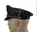 GAYT*GEAR LEATHER MUIR CAP W/ CHAIN