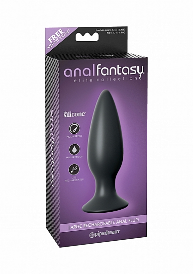 PIPEDREAM LARGE RECHARGEABLE ANAL PLUG