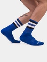 BARCODE BERLIN FETISH HALF SOCKS STRIPES VARIOUS COLORS 