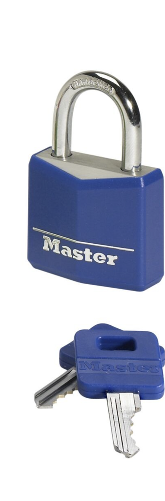MASTER LOCK BLUE