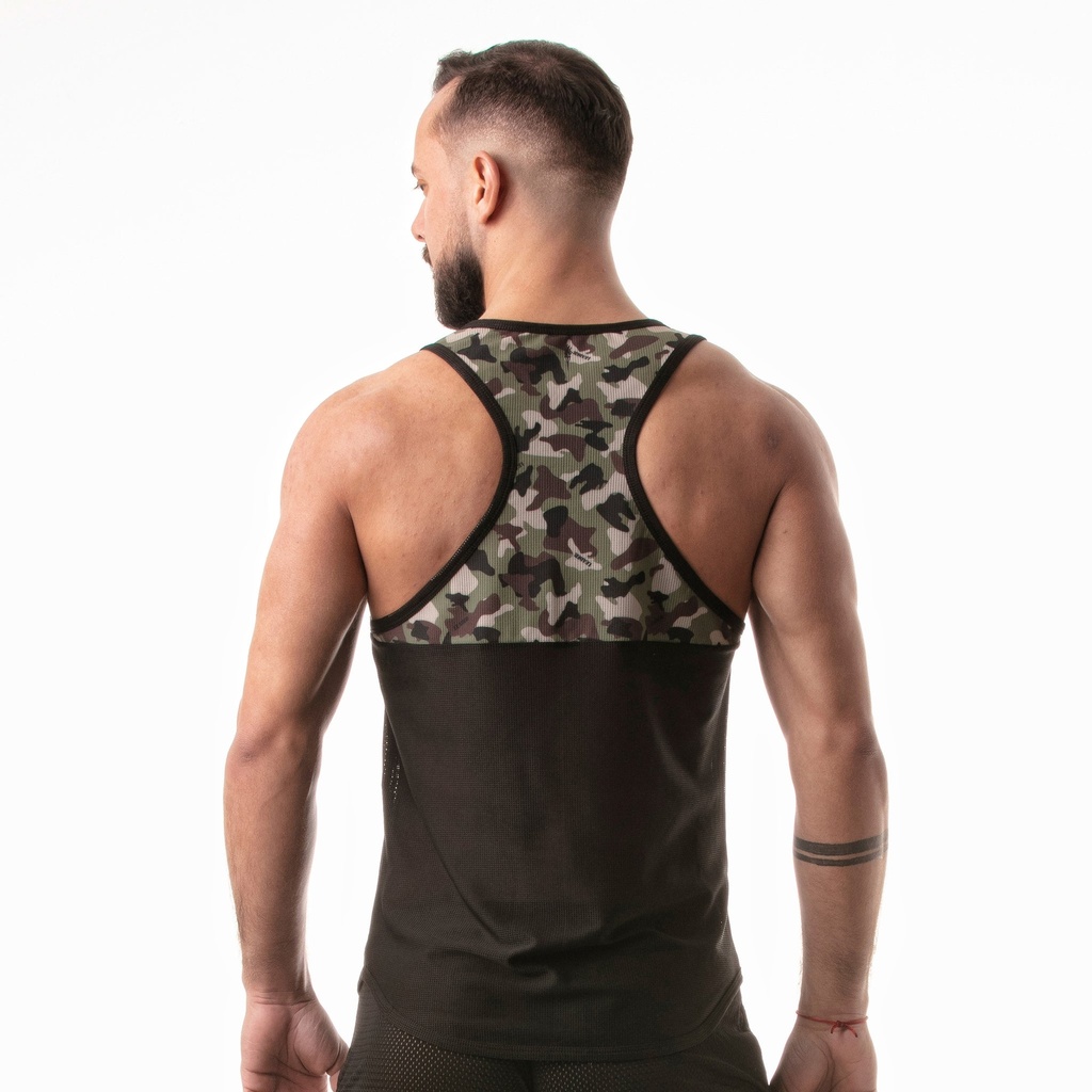 LEADER CAMO RACER TANK TOP