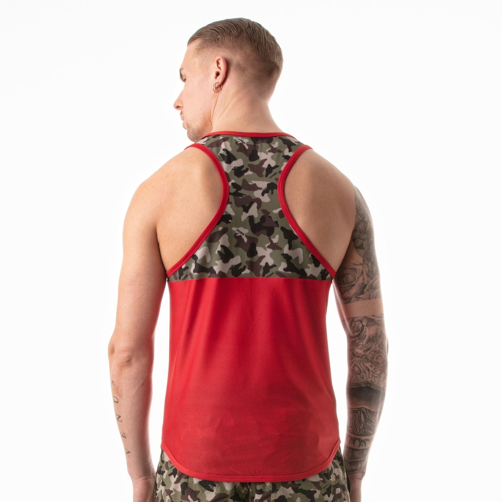 LEADER CAMO RACER TANK TOP