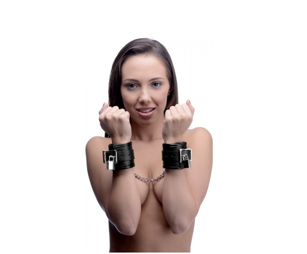 STRICT LOCKING PADDED WRIST CUFFS