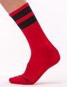 BARCODE BERLIN GYM SOCKS RED/BLACK