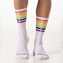 LEADER PRIDE STRIPES CREW SOCKS