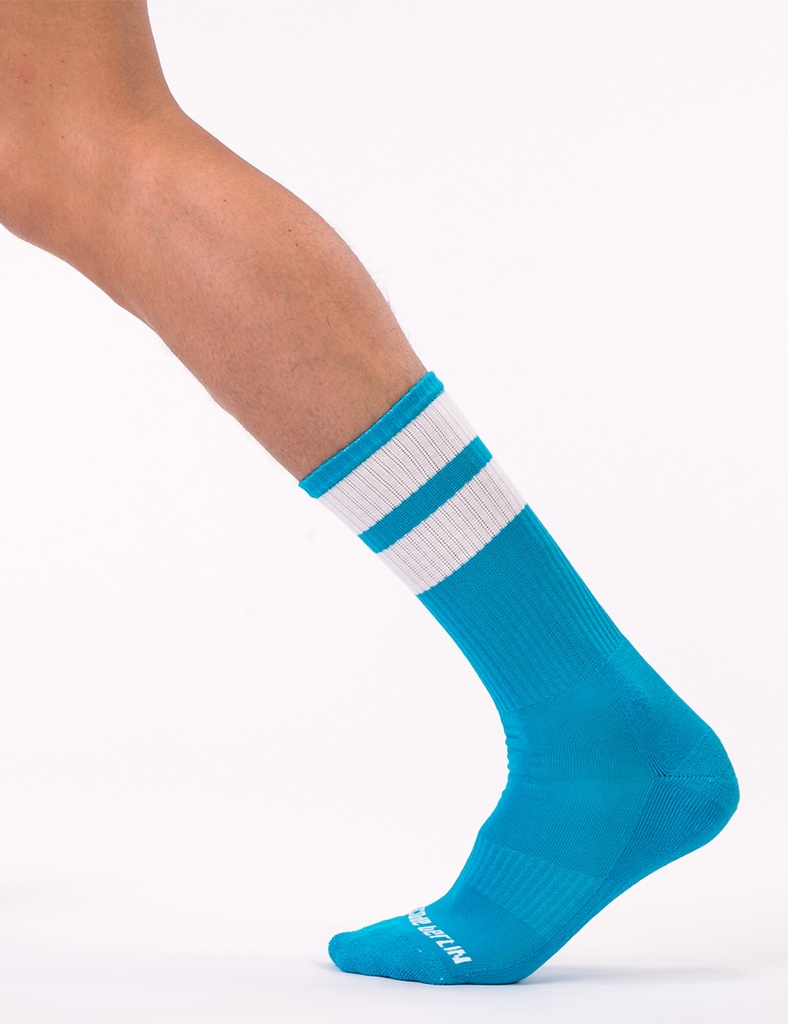BARCODE BERLIN GYM SOCKS BLUE/WHITE