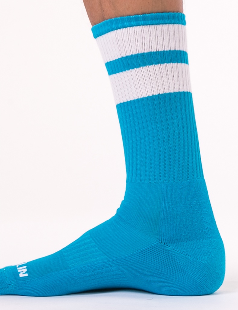 BARCODE BERLIN GYM SOCKS BLUE/WHITE