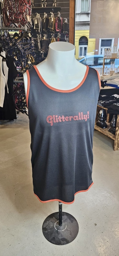 GAYT*GEAR TANK TOP GLITTERALLY