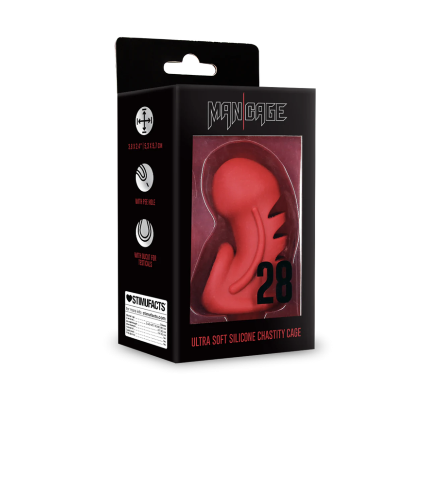 MANCAGE CHASTITY ULTRA SOFT SILICONE CAGE
