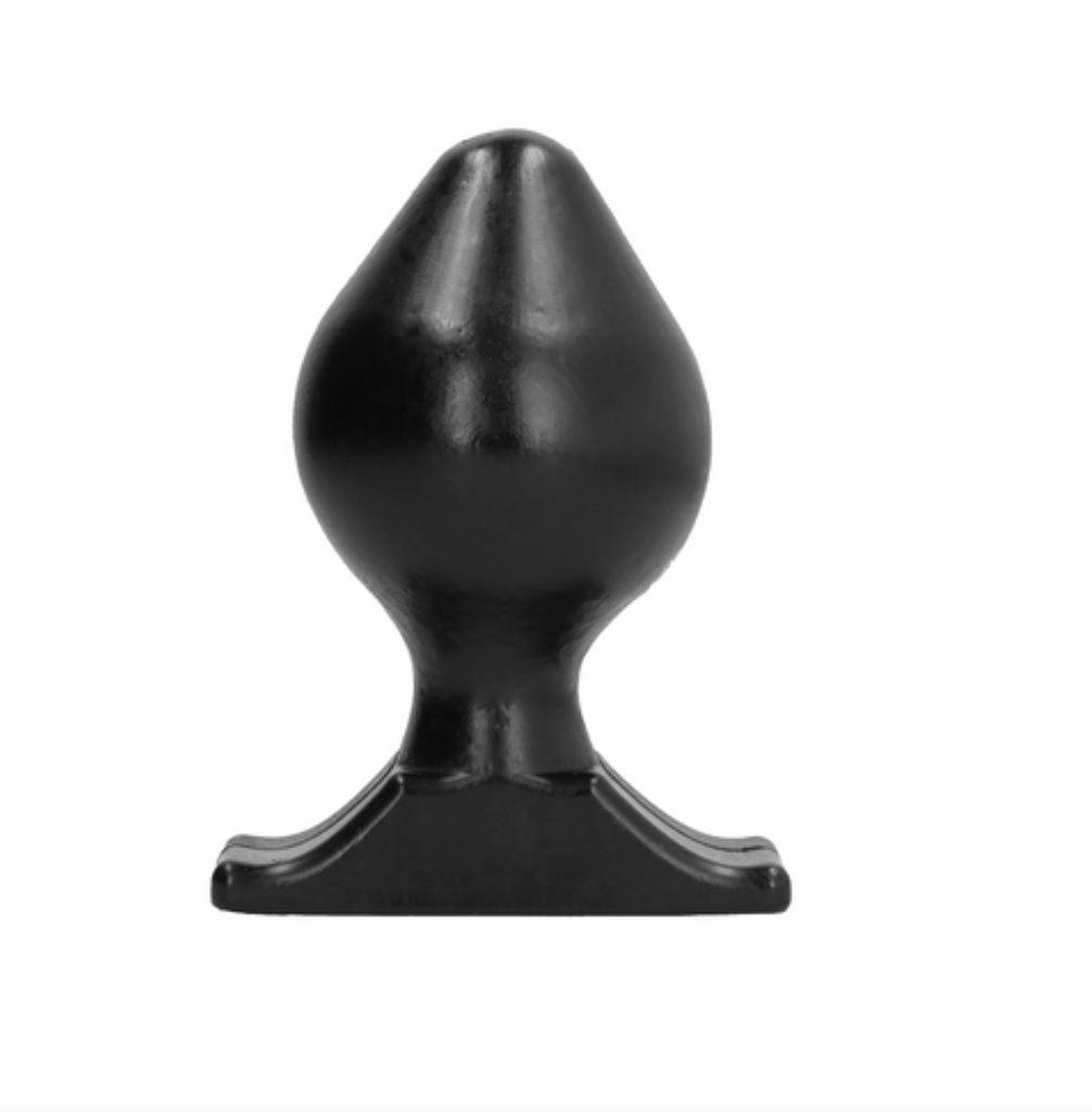AB73 ALL BLACK BUTT PLUG 16CM