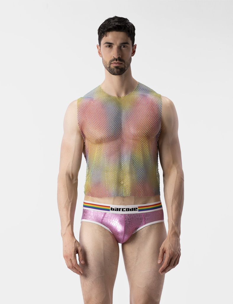 BARCODE BERLIN TANK TOP BLING