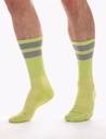 BARCODE BERLIN GYM SOCKS NEONGREEN/GREY