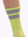 BARCODE BERLIN GYM SOCKS NEONGREEN/GREY