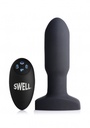 SWELL INFLATABLE VIBRATING MISSILE PLUG SILICONE
