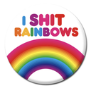 DM I SHIT RAINBOWS BADGE