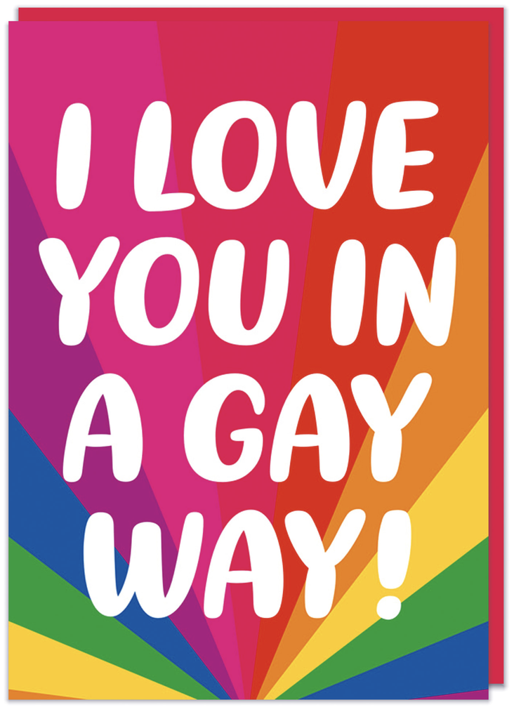 DM LOVE YOU IN A GAY WAY