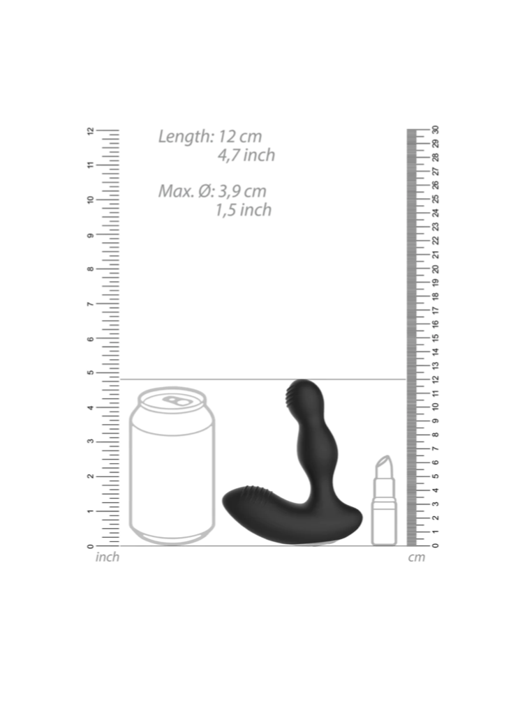 ELECTROSHOCK E-STIM PROSTATE VIBRATOR W/ REMOTE