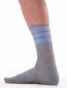 BARCODE BERLIN ME TIME SOCKS GREY/BLUE 