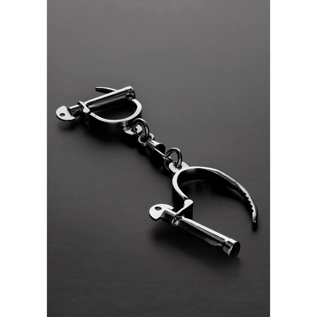 STEEL ADJUSTABLE DARBY STYLE HANDCUFFS