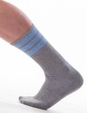 BARCODE BERLIN ME TIME SOCKS GREY/BLUE 