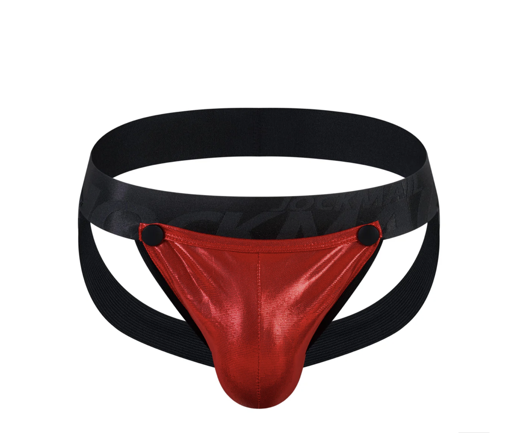 JOCKMAIL 257 FAUX LEATHER W/ REMOVABLE POUCH