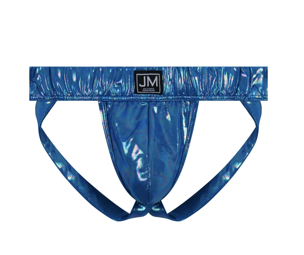 JOCKMAIL 258 SOLID FAUX LEATHER JOCK