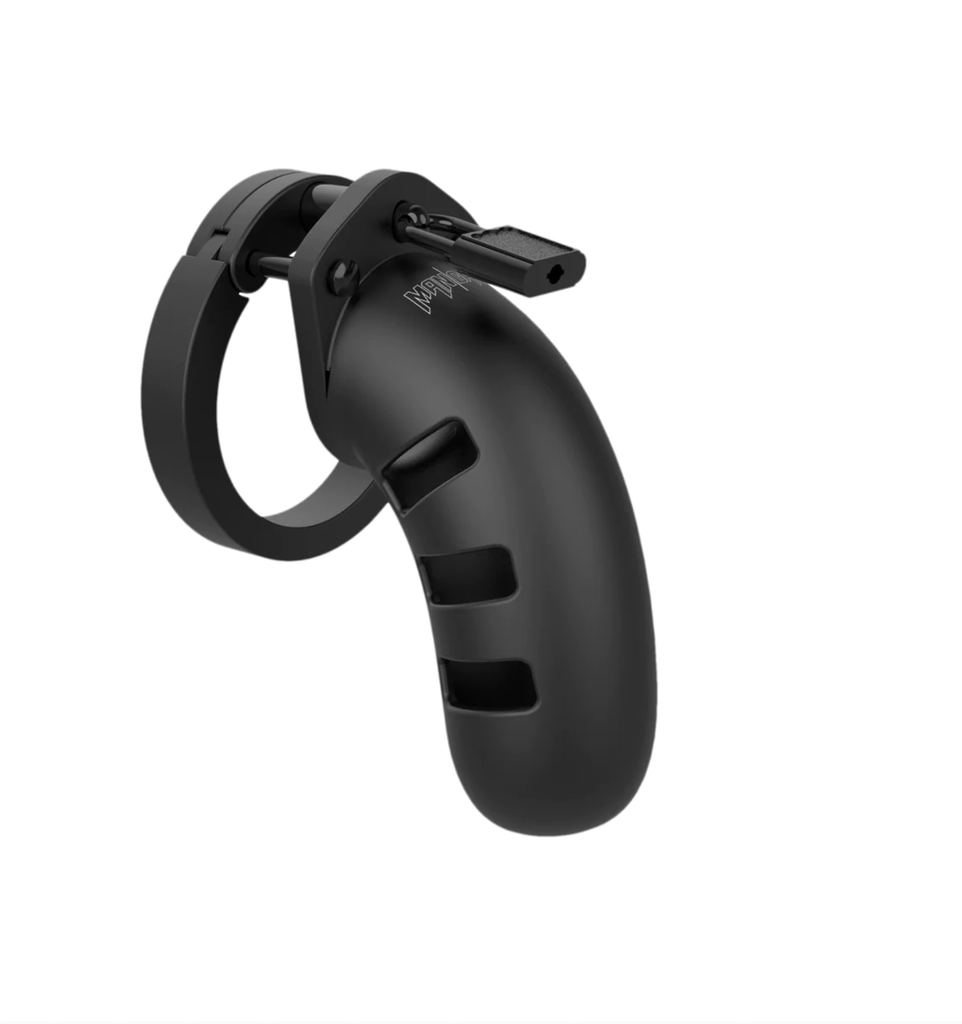 MANCAGE CHASTITY W/ BALL SPLITTER MODEL 21