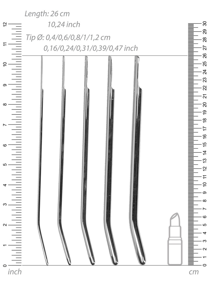 OUCH SOUNDING METAL DILATOR SET