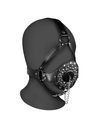 OUCH OPEN MOUTH GAG W/ HEAD HARNESS AND STOPPER
