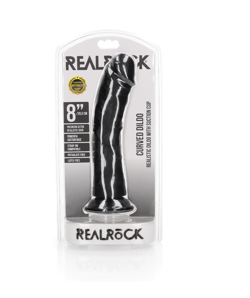 REAL ROCK CURVED DILDO NO BALLS 20,5cm