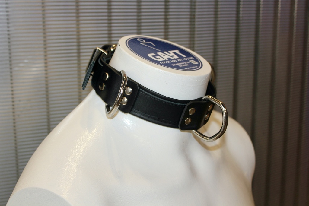 GAYT*GEAR LEATHER BONDAGE COLLAR