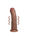 REAL ROCK VIBE REG CURVED DILDO 18cm