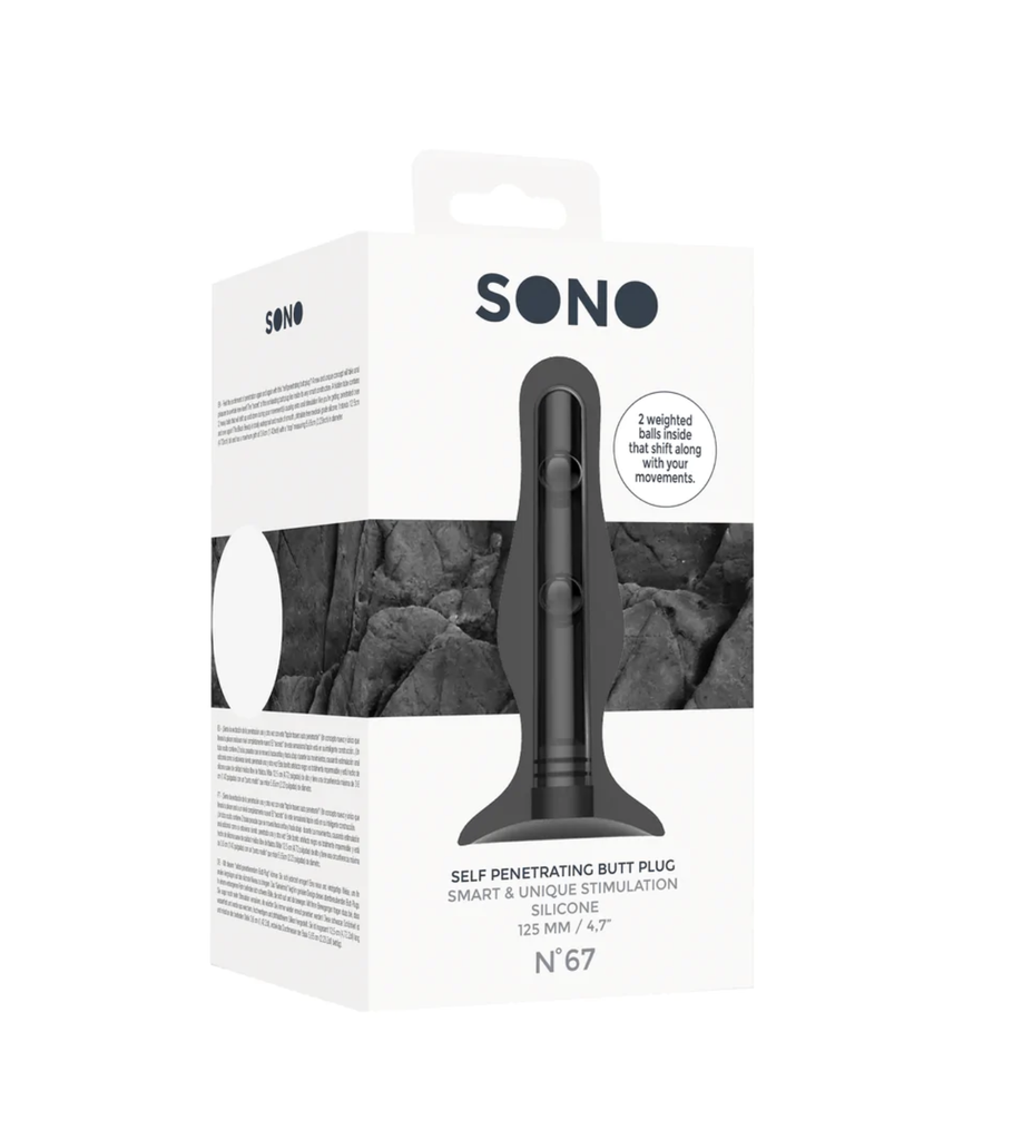 SONO NO 67 SELF PENETRATING BUTT PLUG