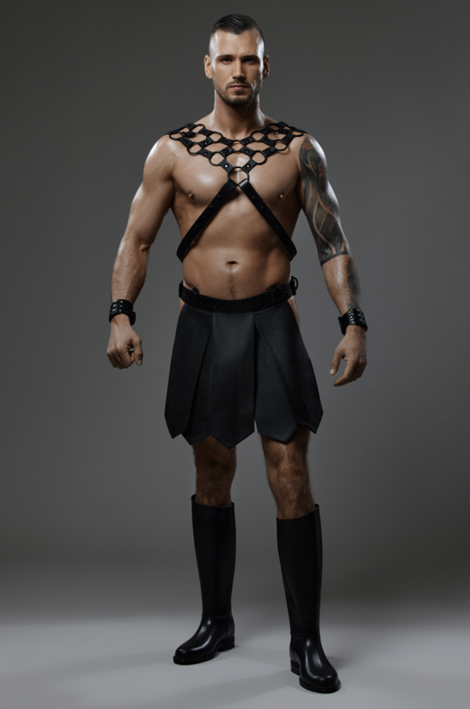 PROVOCATEUR LEATHER HARNESS RICHARD