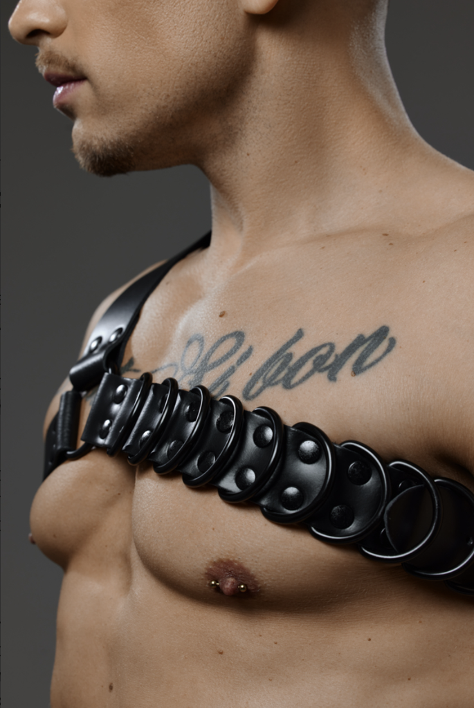 PROVOCATEUR LEATHER HARNESS DINAD