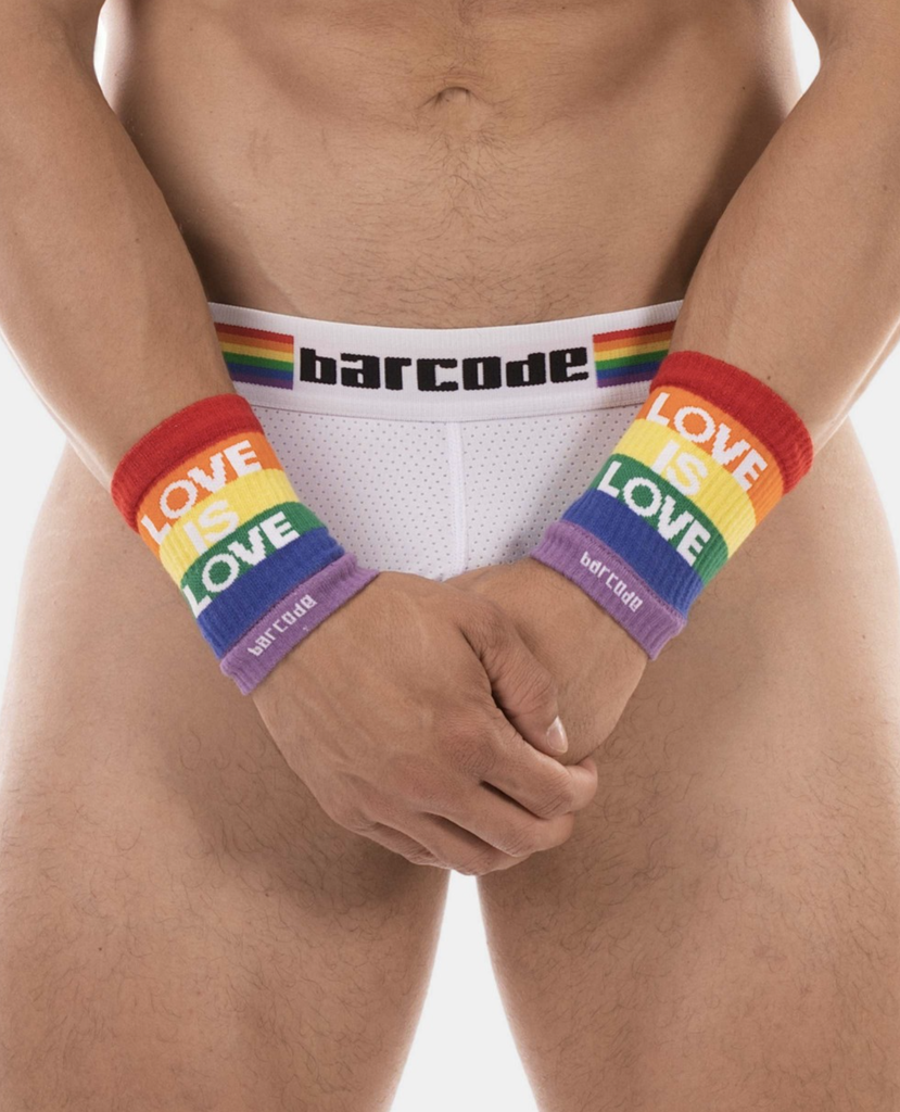 BARCODE BERLIN WRIST BAND LOVE IS LOVE