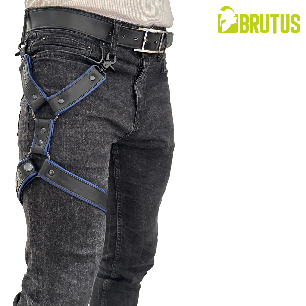 BRUTUS LEATHER LEG HARNESS