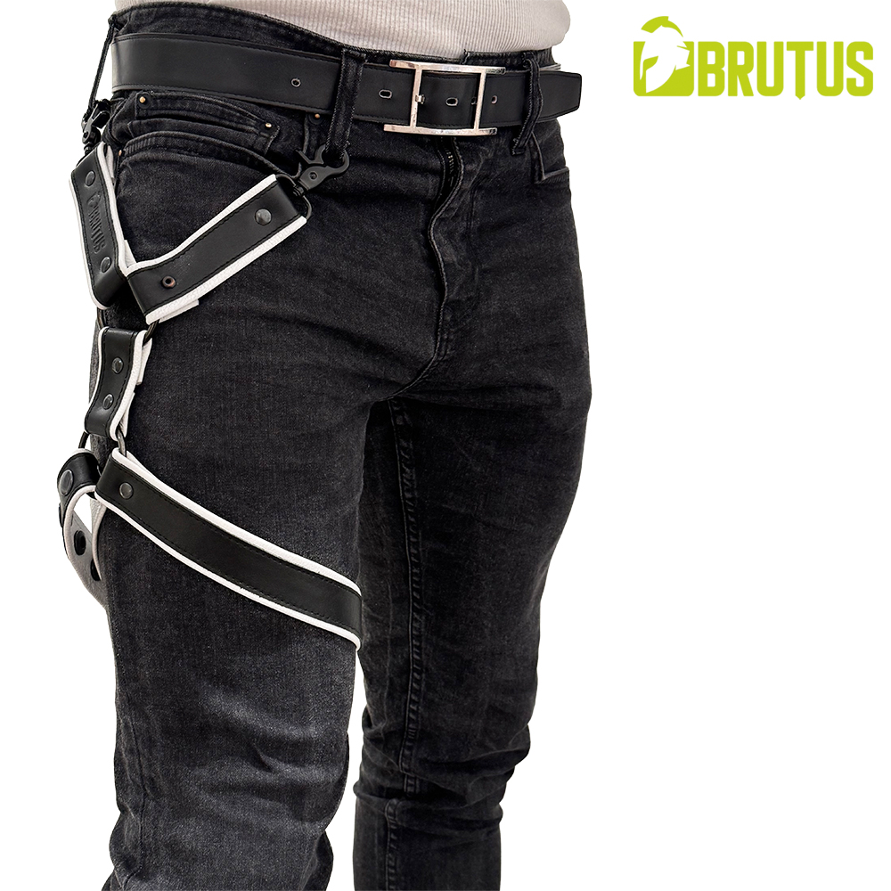 BRUTUS LEATHER LEG HARNESS