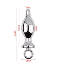 GAYT*GEAR ANAL PLUG WITH PULL TAB (ALU ALLOY)