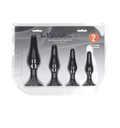 LEVELZ BY SHOTS - SLIM SILICONE ANAL PLUG SET OF 4