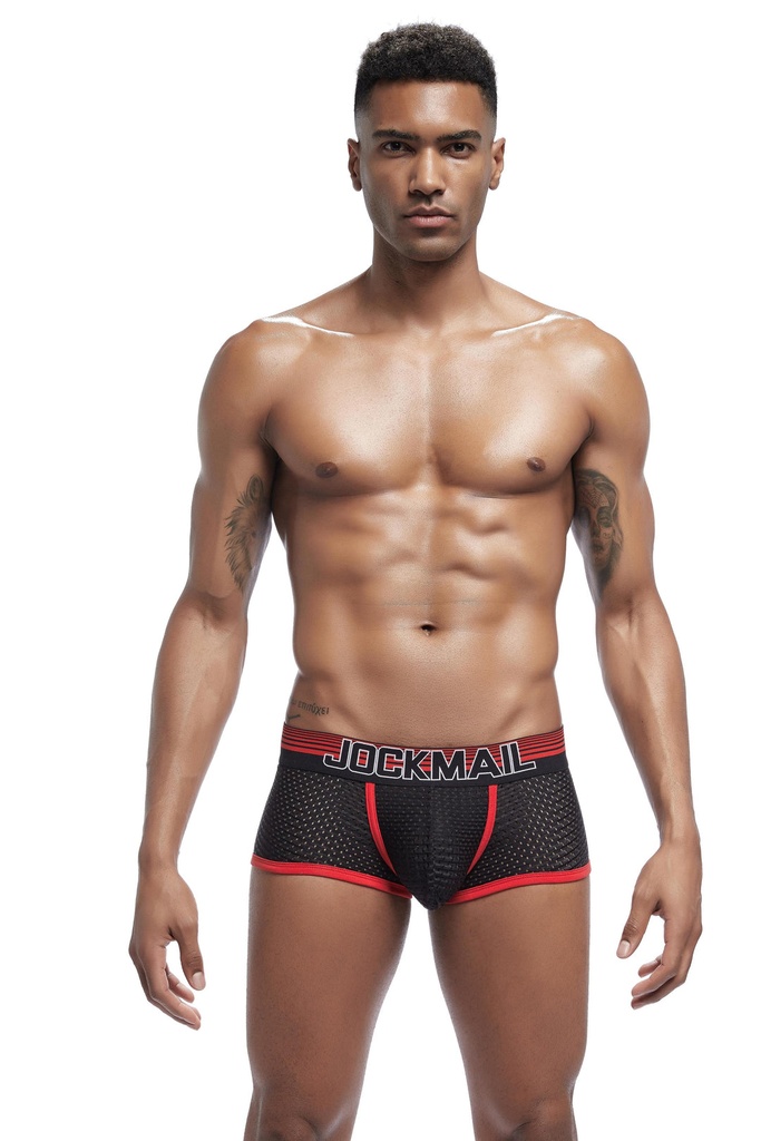 JM 443 COLOR MESH FLAT ANGLE BOXER 