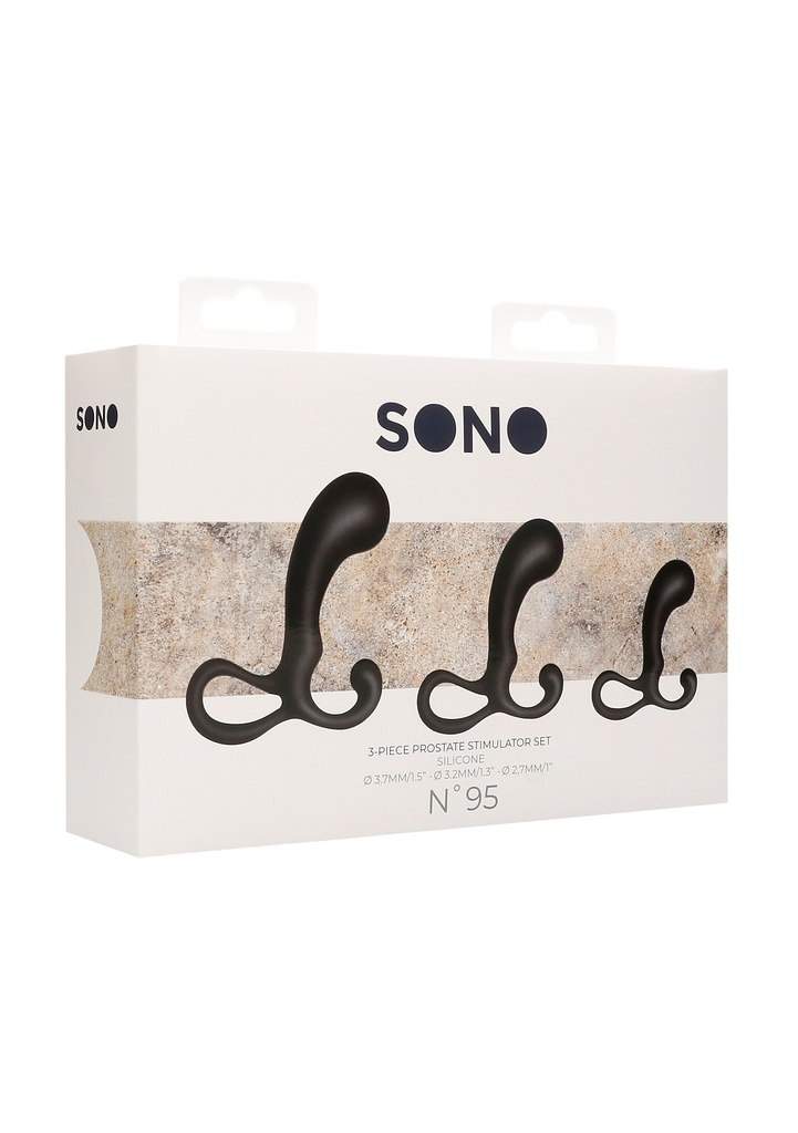 SONO 3 PIECE PROSTATE STIMULATOR SET