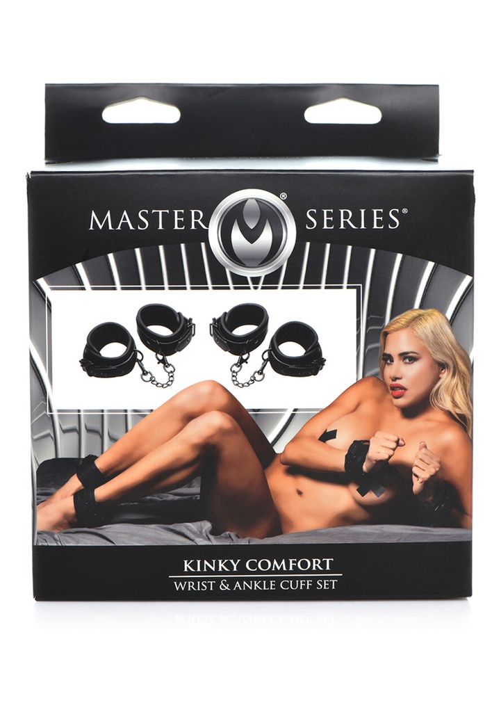MASTER SERIES WRIST & ANKLE CUFF SET