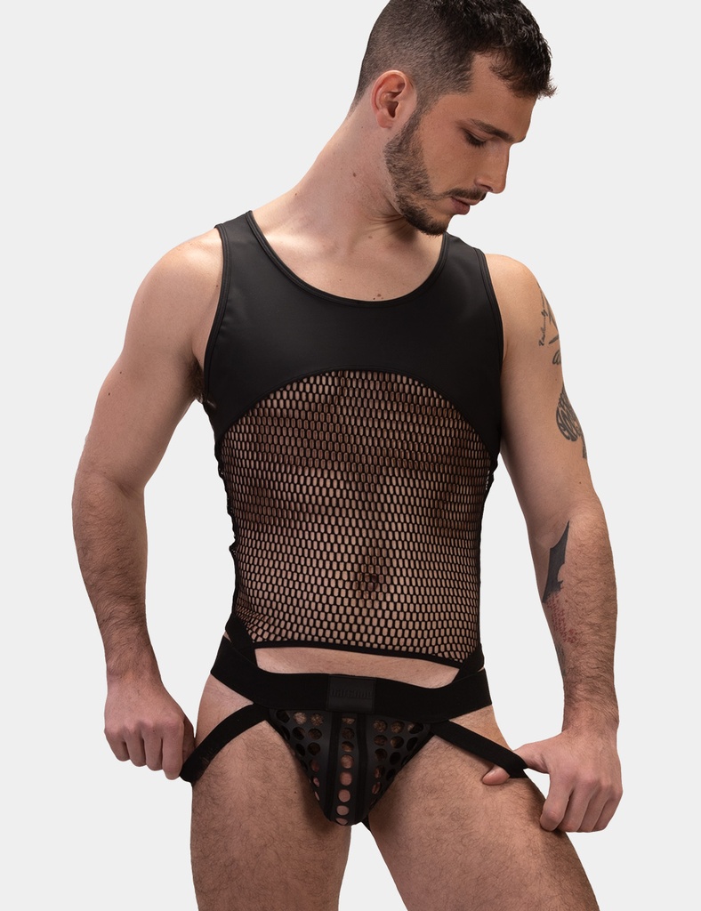BARCODE BERLIN MESH LACE BODYSUIT NOTIN