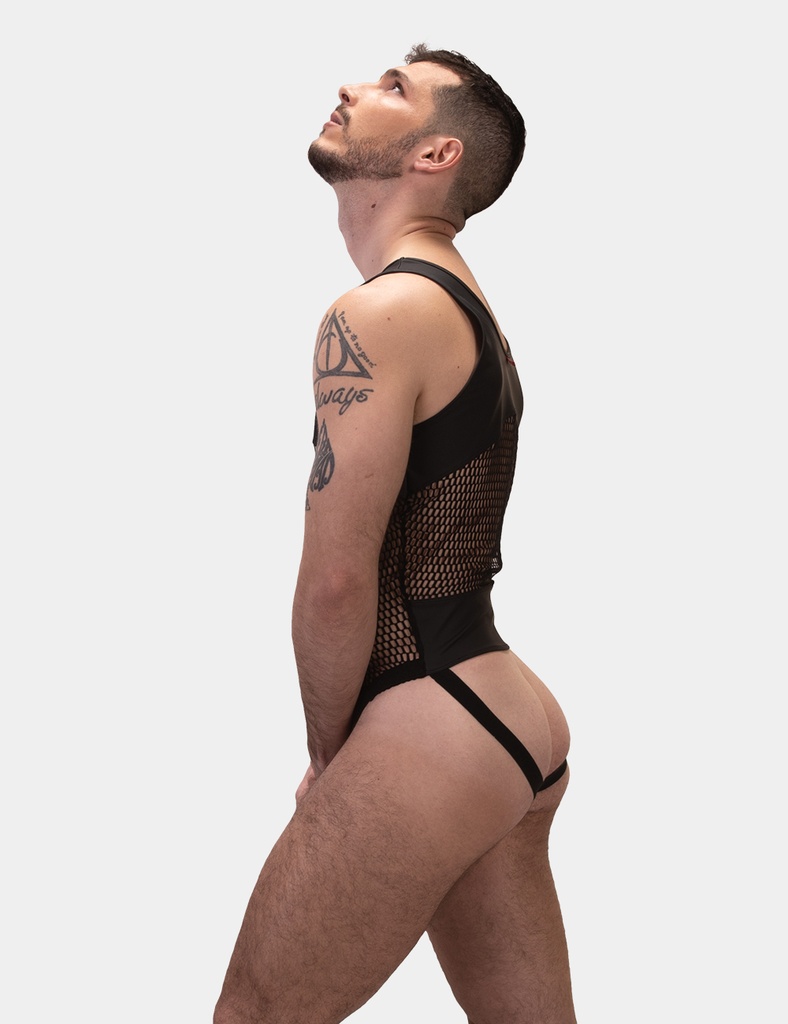 BARCODE BERLIN MESH LACE BODYSUIT NOTIN