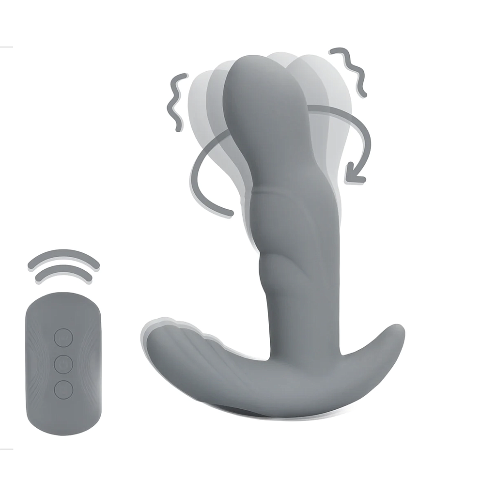 LOVELINE ROTATING PROSTATE STIMULATOR W/ REMOTE